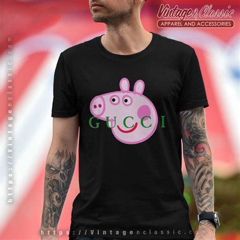 t shirt gucci feminina replica|peppa pig gucci shirt real.